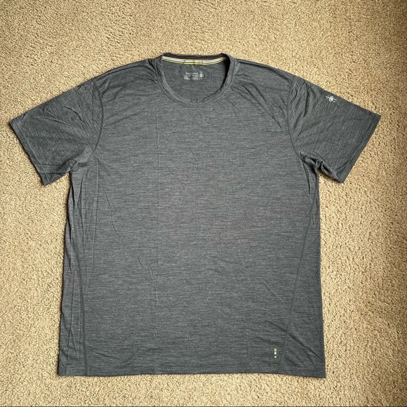 Smartwool Merino 150 Base Layer Short Sleeve Men's Sz XXL In Iron Heather - Picture 4 of 8